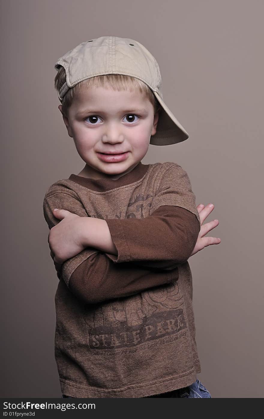 Portraits of little boy