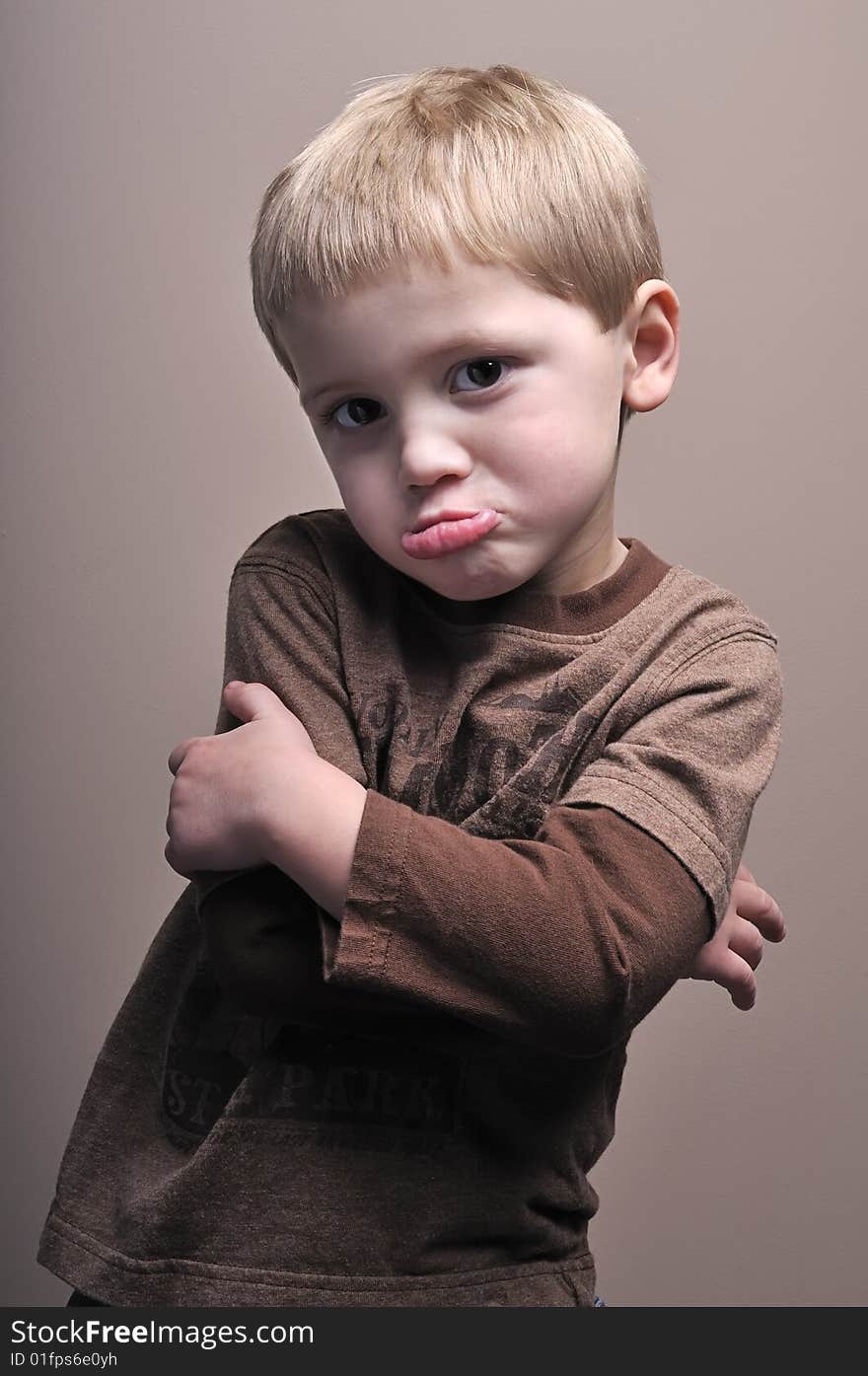 Facial expressions of a little boy. Facial expressions of a little boy