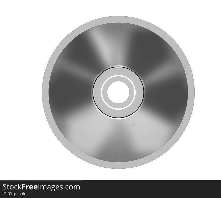 Silver Color CD or DVD