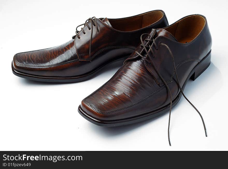 Brown brogue