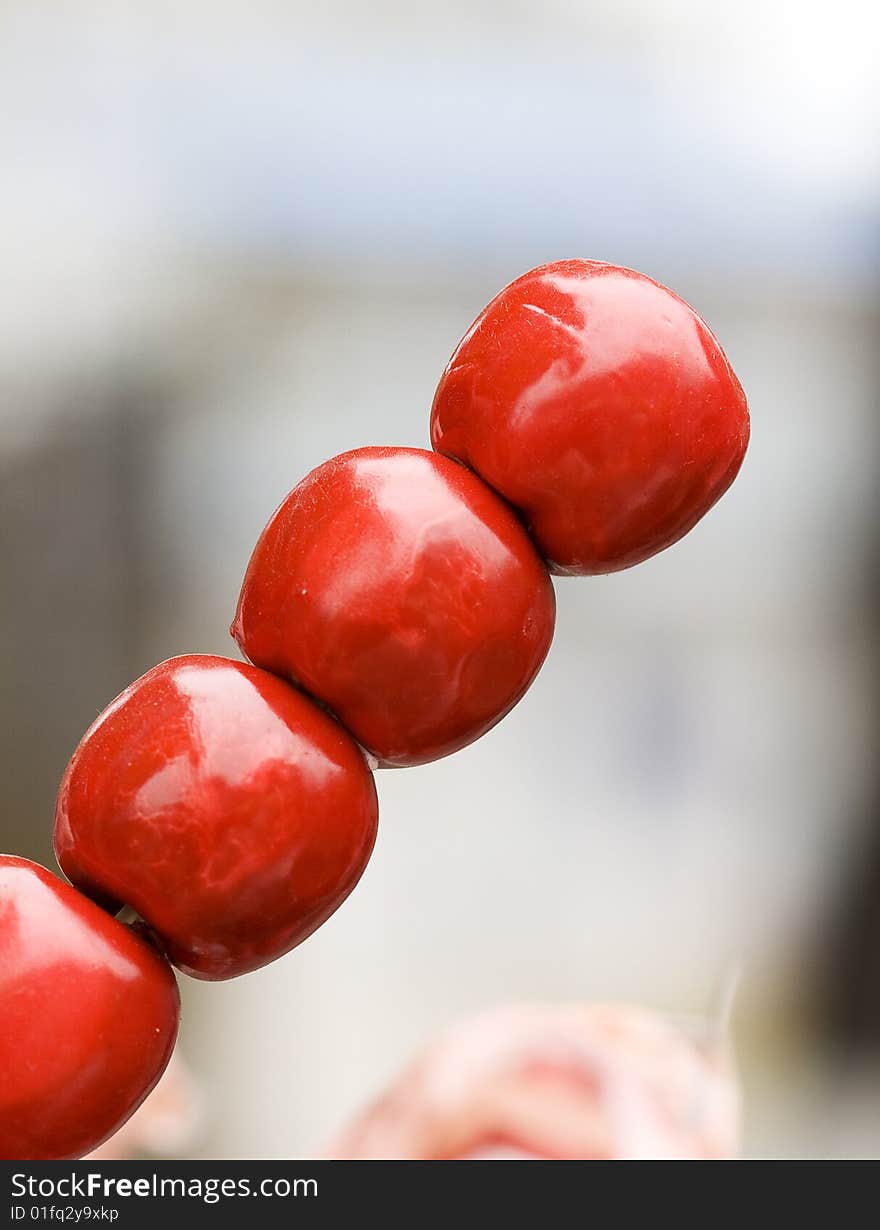 Sugarcoated Haws On A Stick