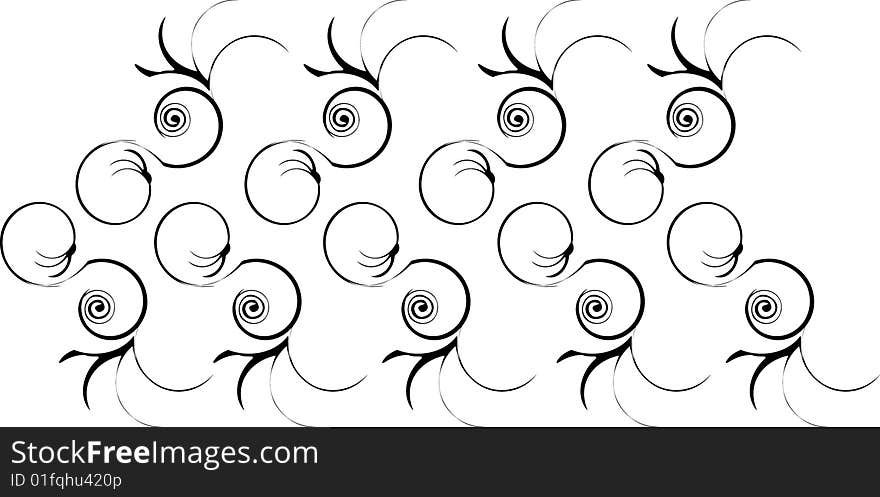 Abstract design element. vector illustration