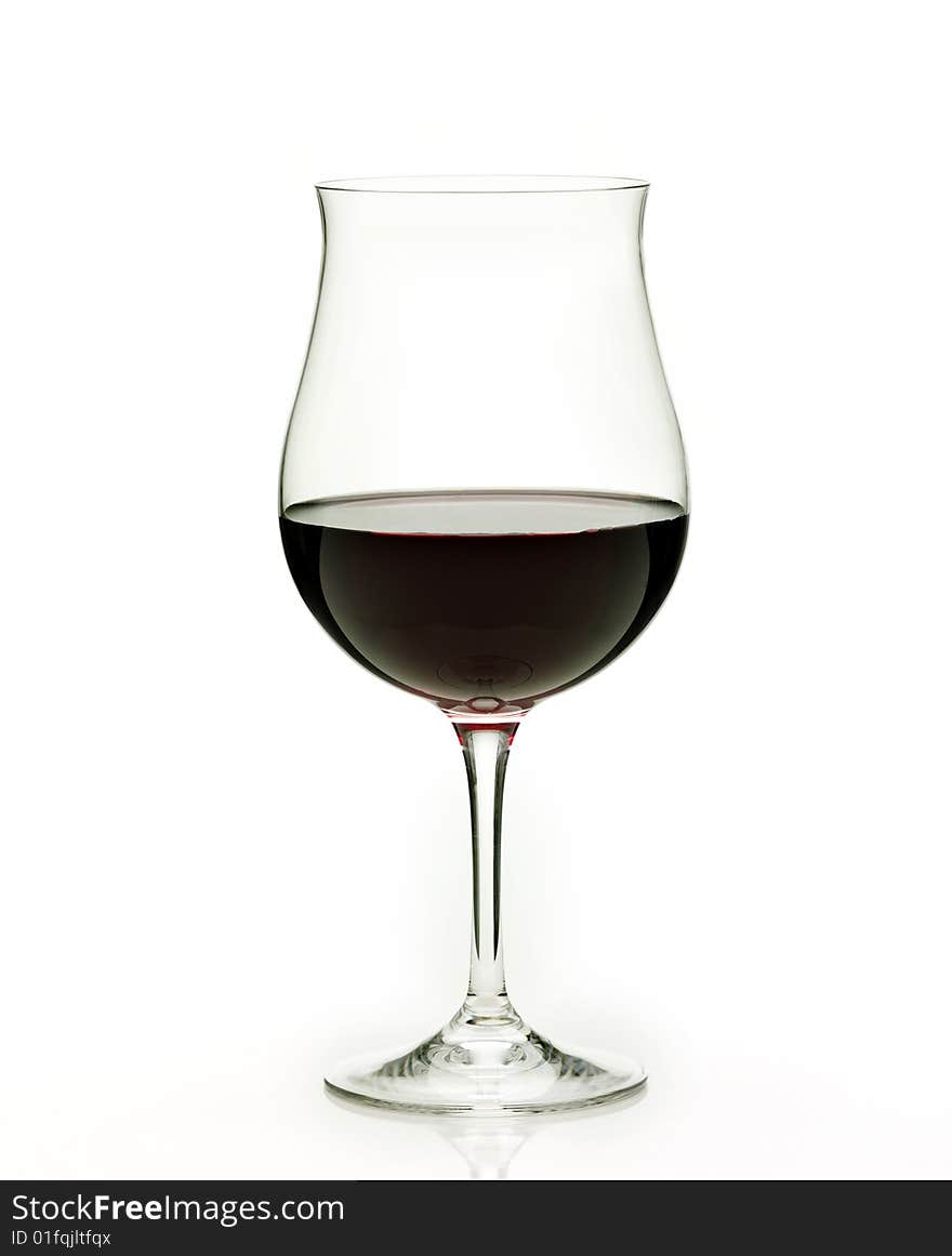 Red wine isolated on white background. Red wine isolated on white background