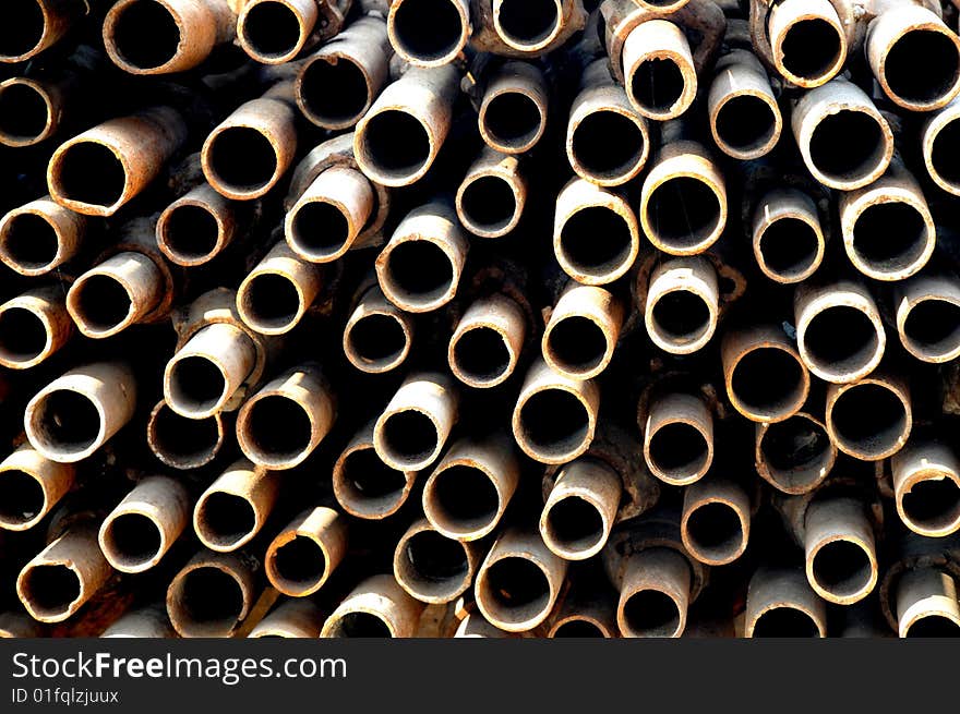 The Round Iron Tubes