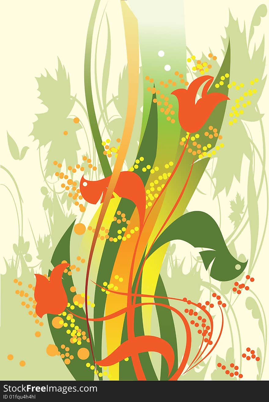 This illustration depicts beautiful plants. This illustration depicts beautiful plants