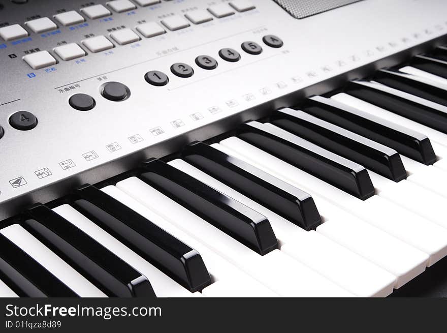 Electronic organ keyboard