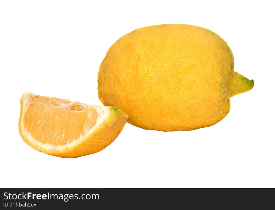 Lemon and its segment