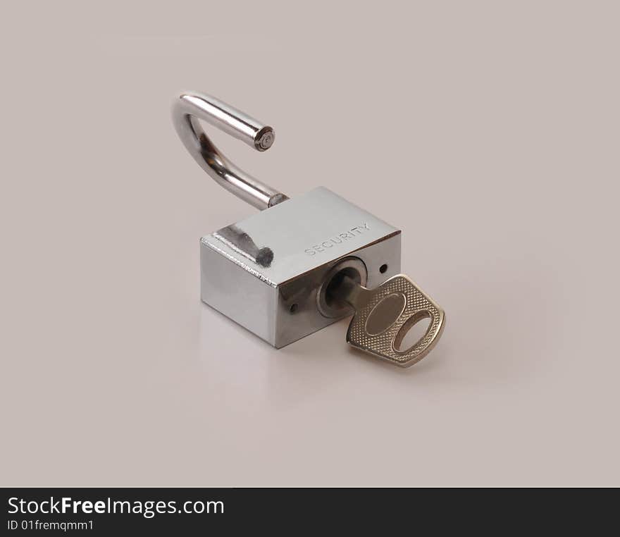 The lock and key