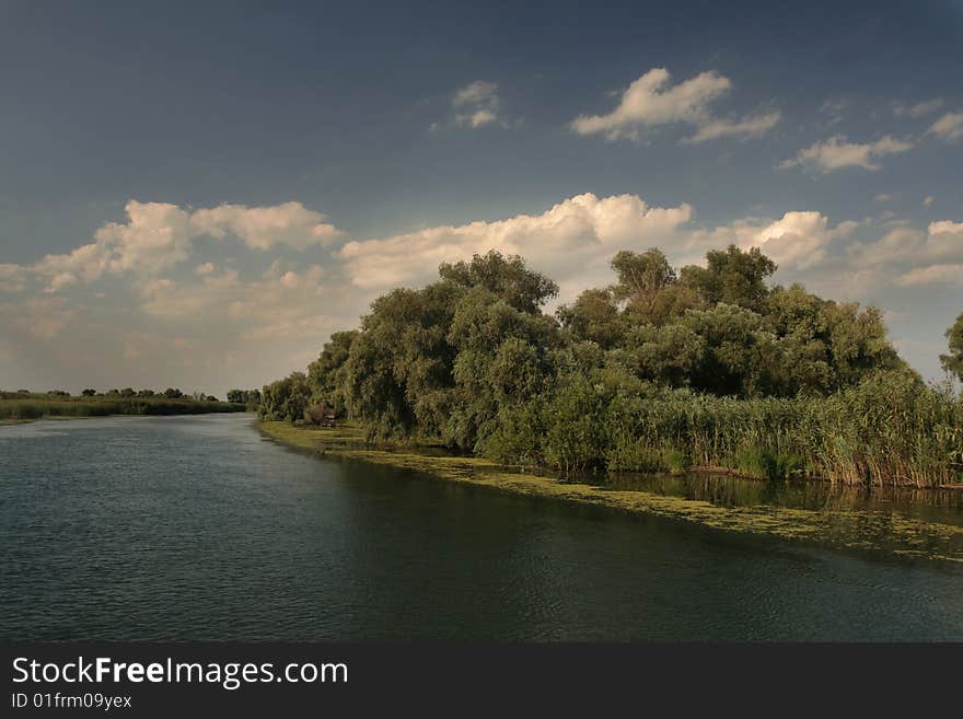 Danube Delta Landscape