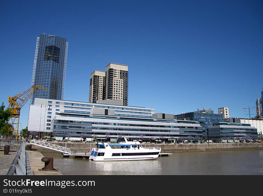 Landscape to capital of Argentina Buenos Aires. Landscape to capital of Argentina Buenos Aires