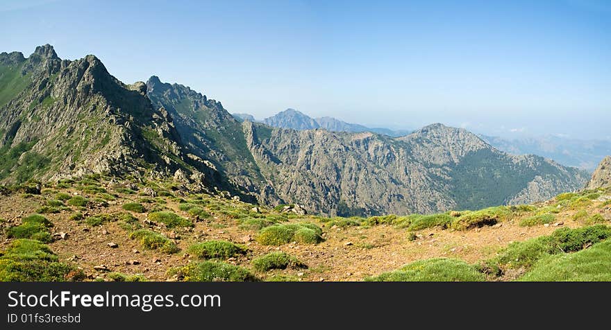 Corsica landscape