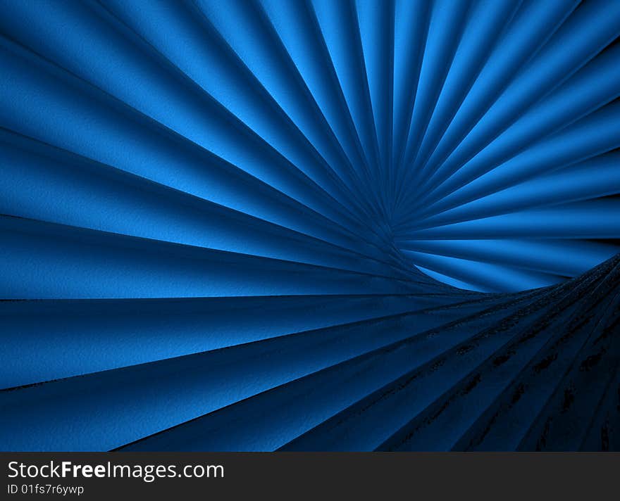 Abstract blue wave composition. Backgrounds.