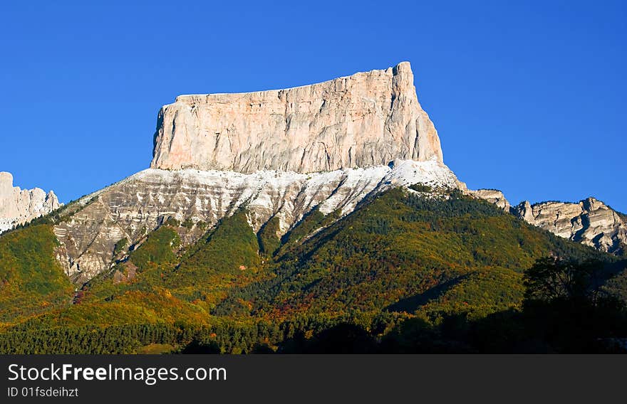 Aiguille mount in France