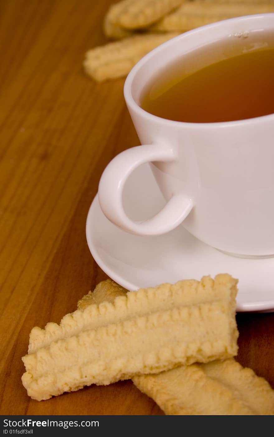 Cup Of Tea And Some Cookies