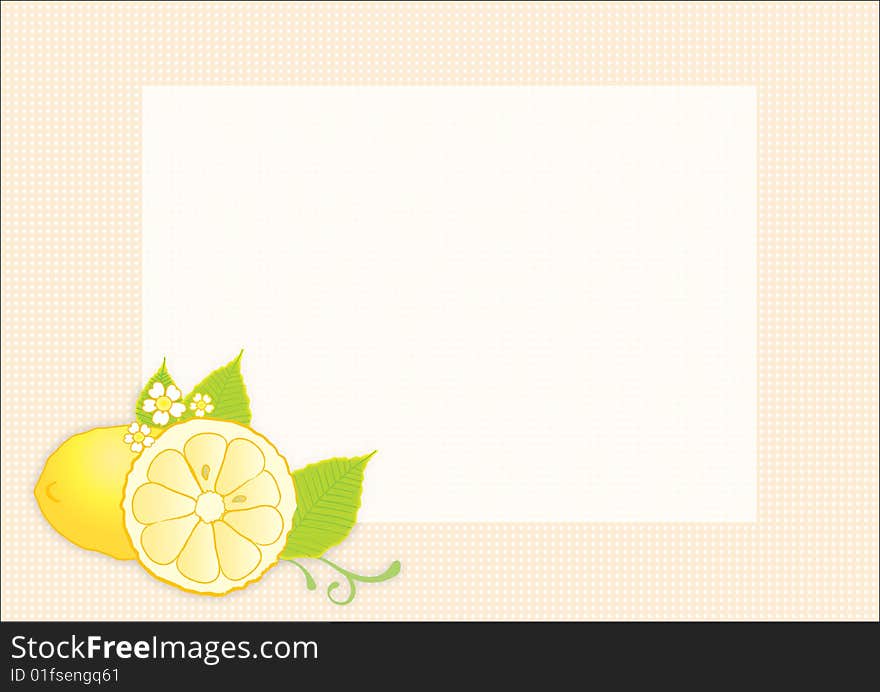 lemon background