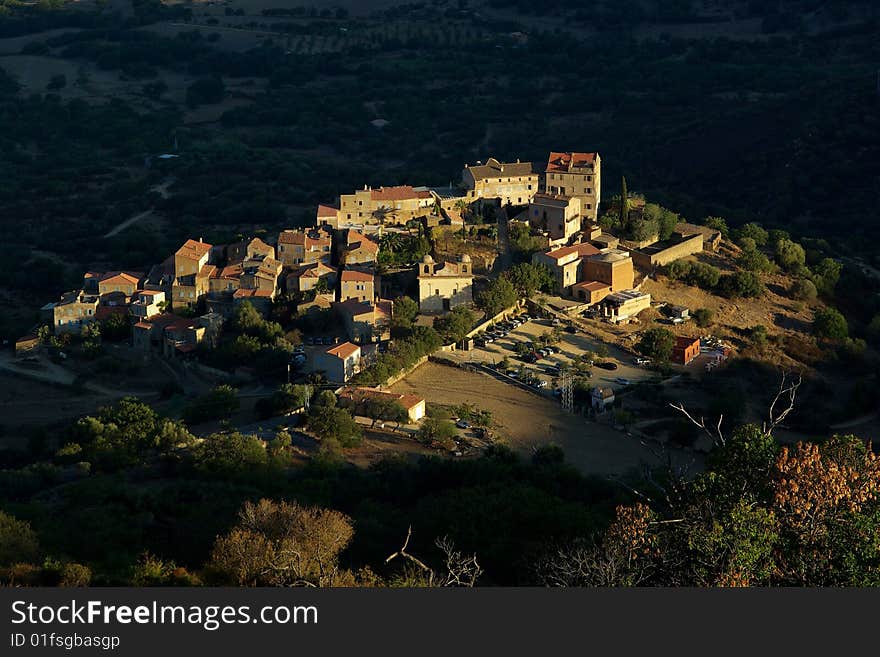 Corsica landscape