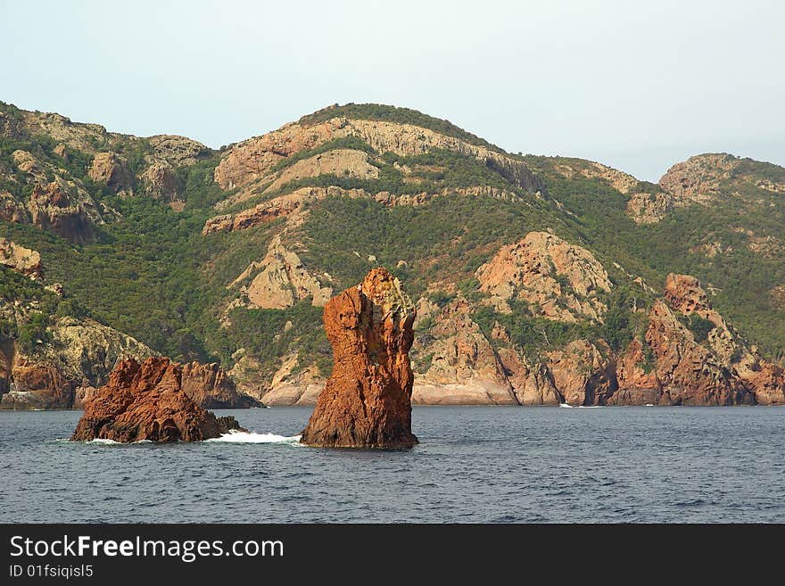 Scandola reserve (Corsica- France)