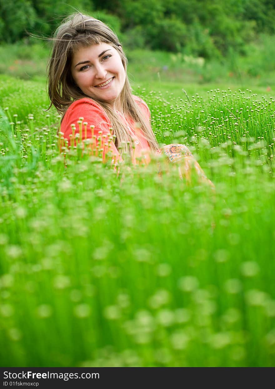 Girl In Field