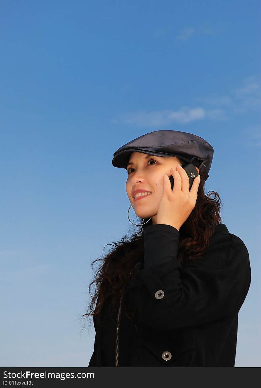 Woman on the phone