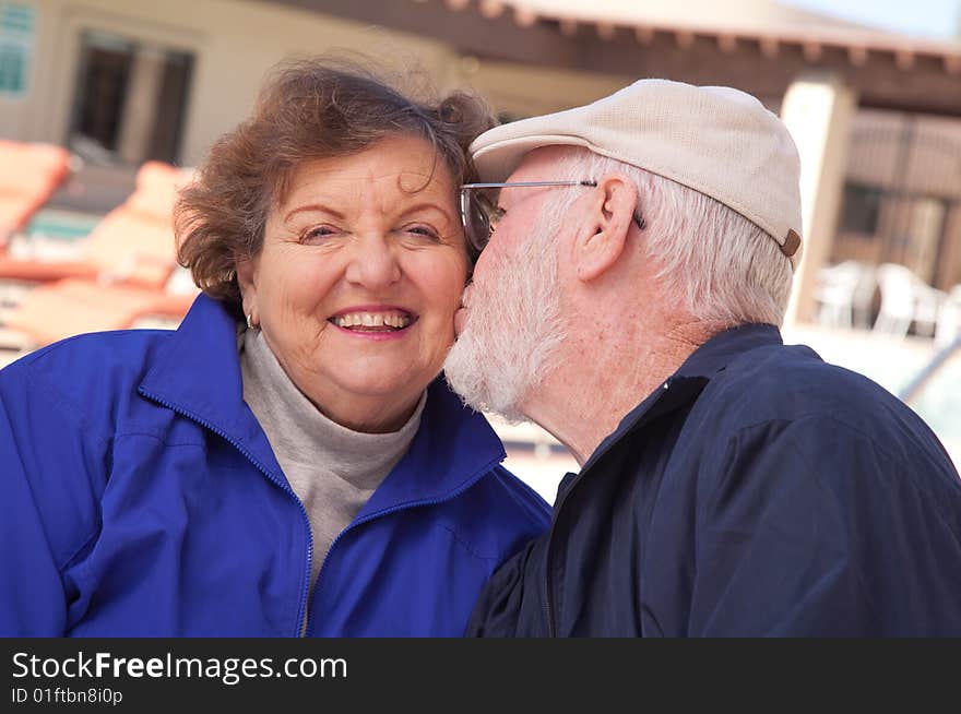 Happy Senior Adult Couple Enjoying Life Together.