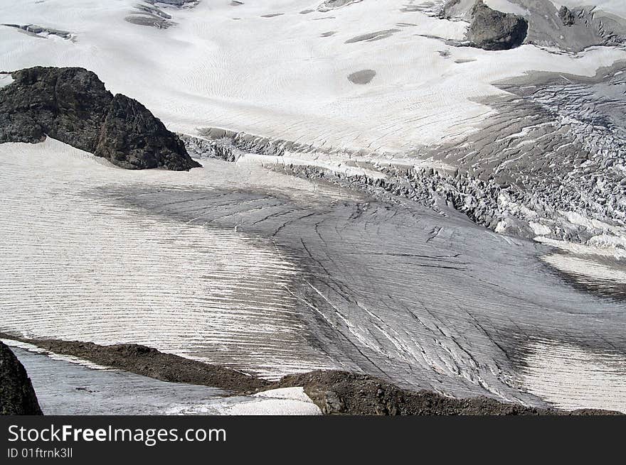 Mountain glacier