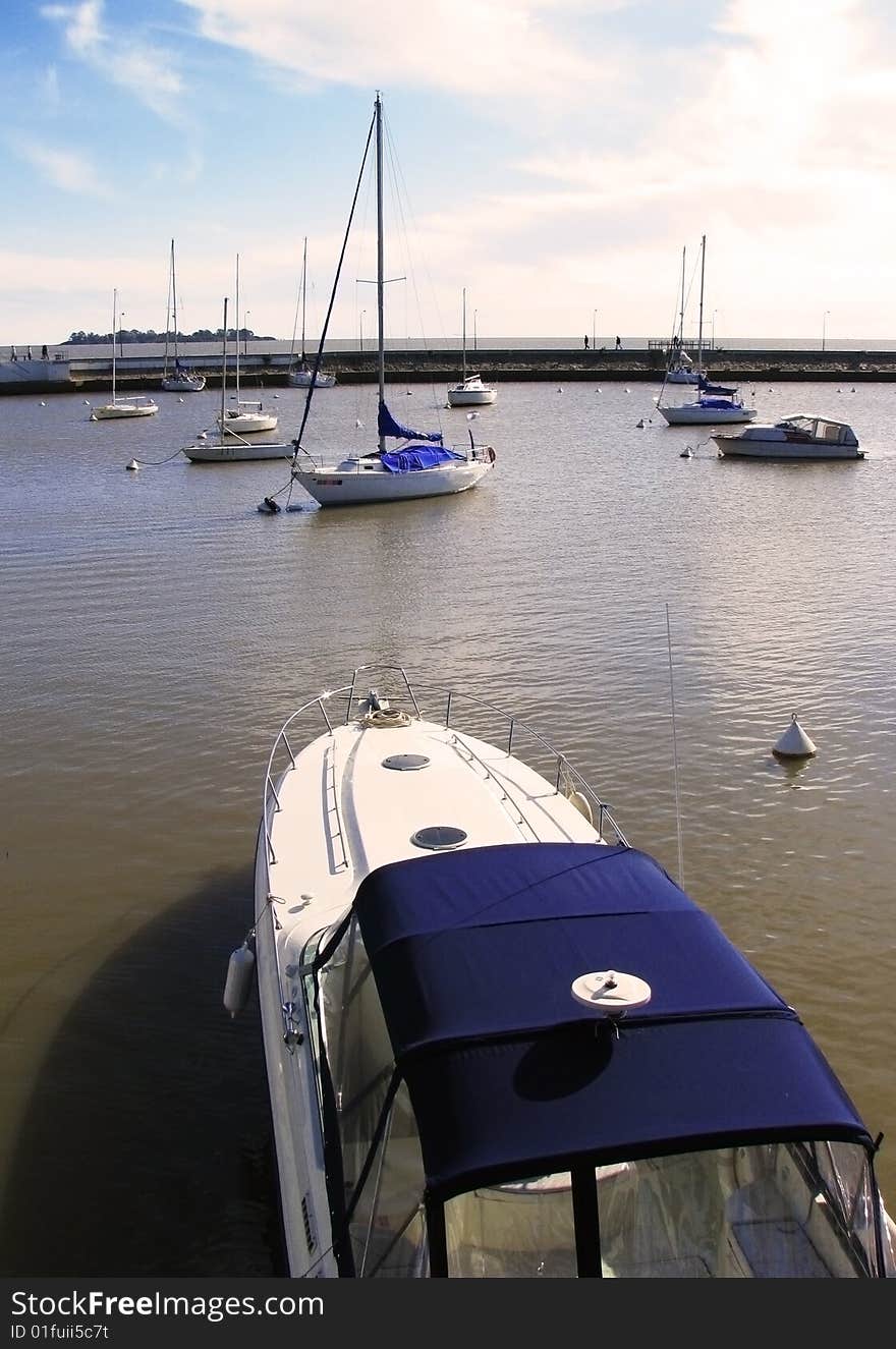 Lot of yachts at the marina. Lot of yachts at the marina