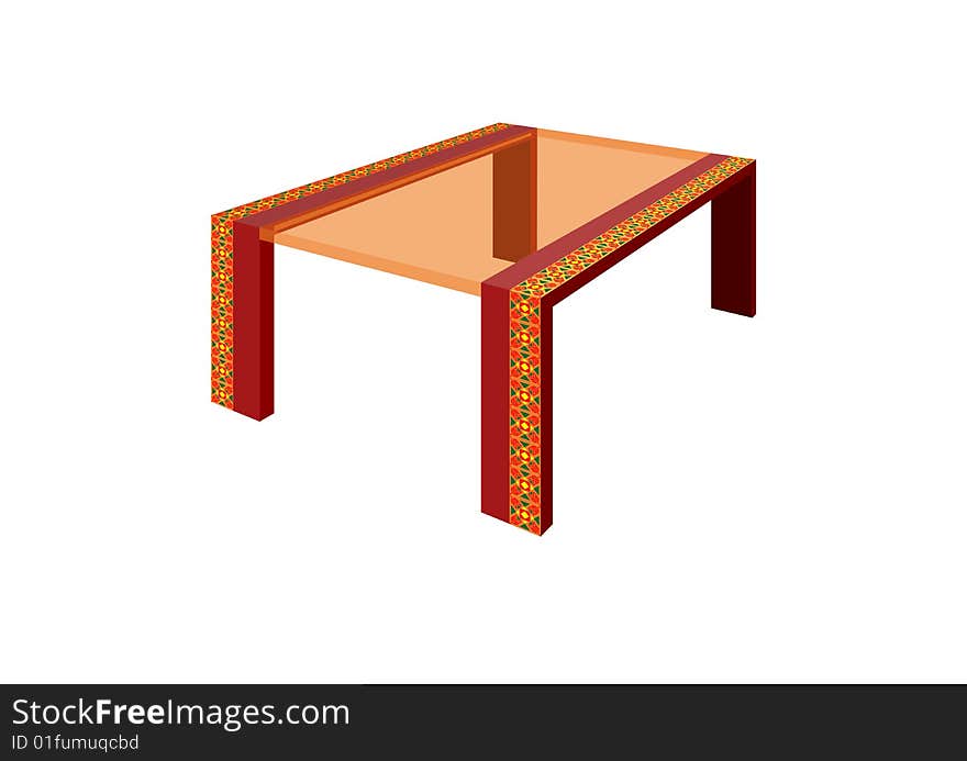 A table