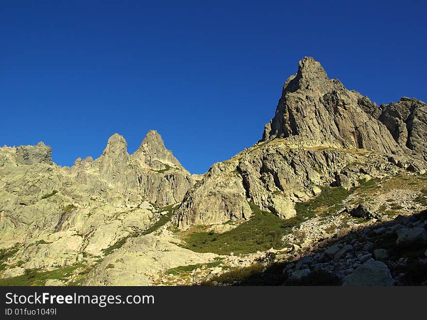 Corsica landscape - Restonica