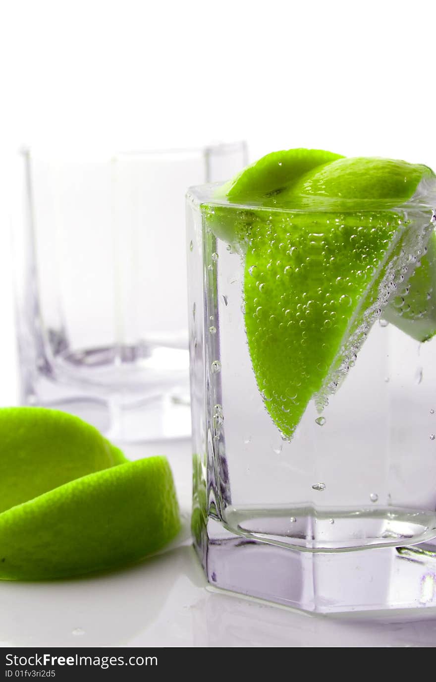 Water with lime