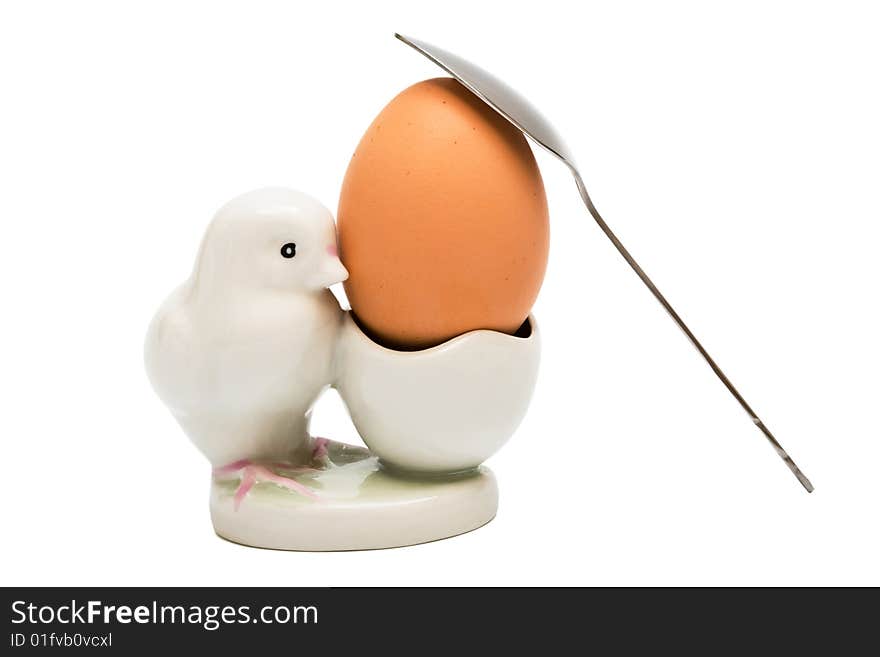 Egg and the spoon