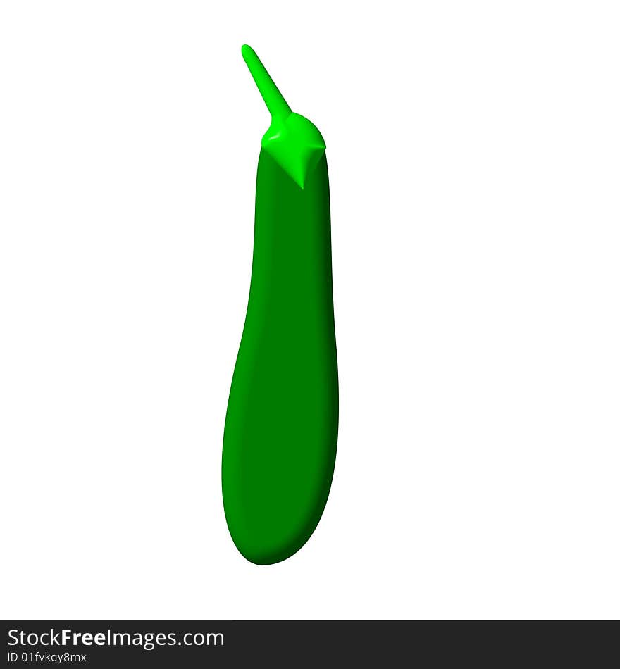 Cucumber - a computer generated image