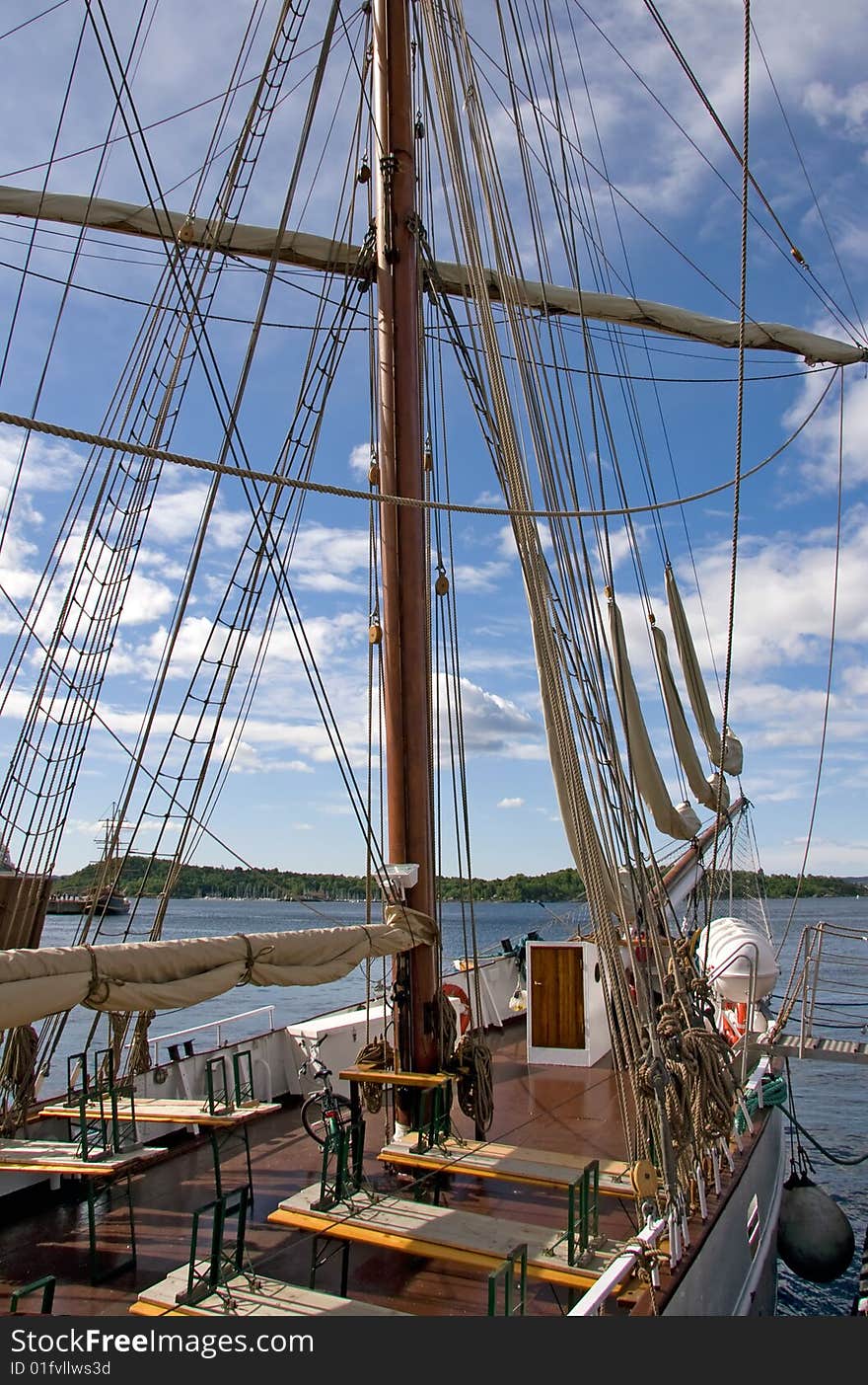 Bow of a boat