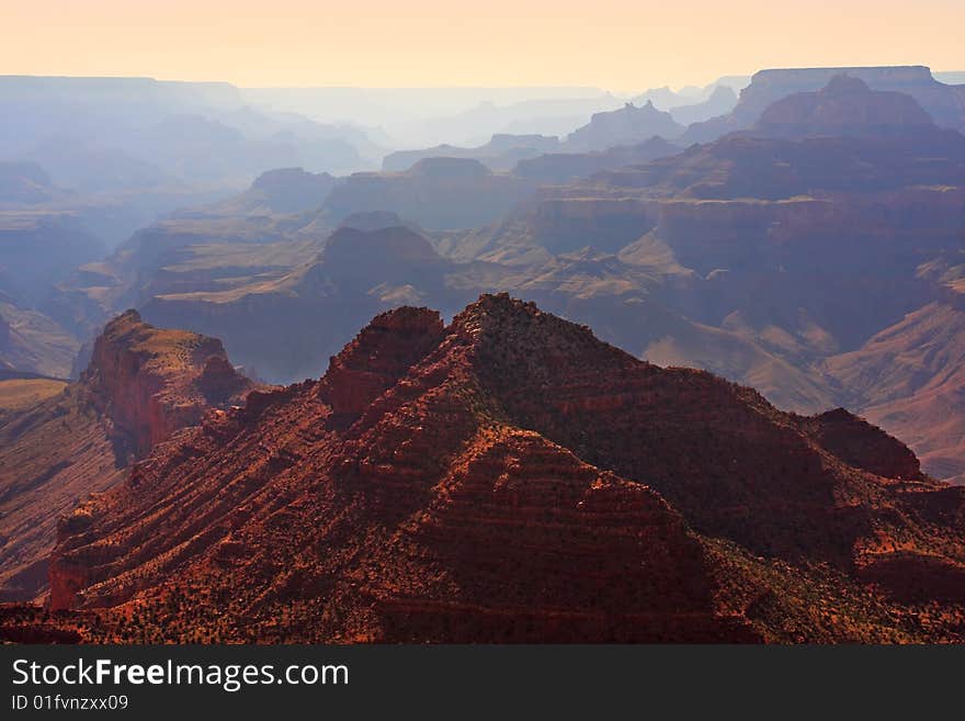 Grand Canyon Pastel Sunset