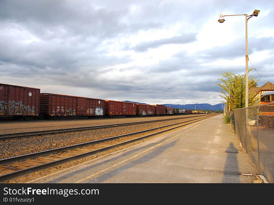 Railroads In Whitefish Station 1