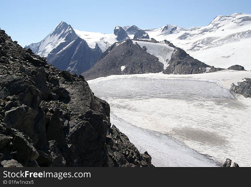 Mountain glacier