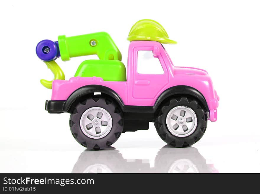 Pink Toy Car