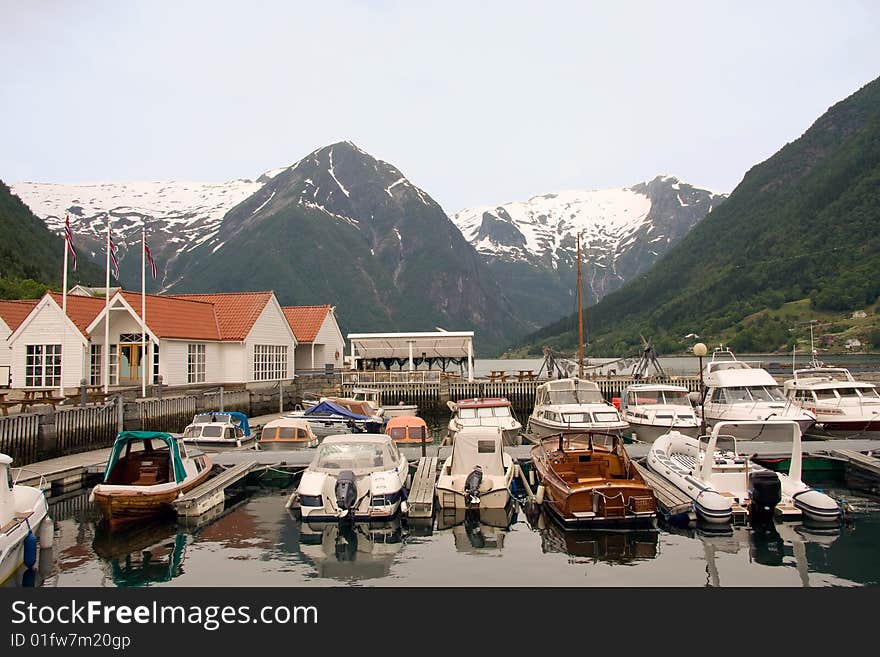 Small Port Near A Fisherman Village