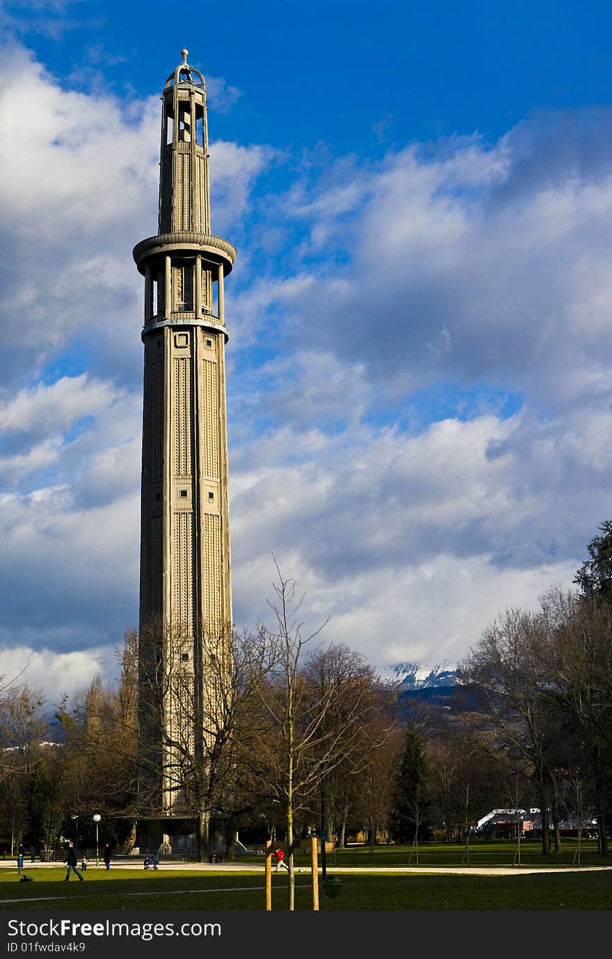 City lighthouse