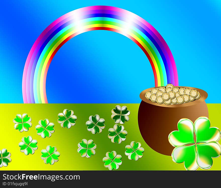 An illustration for St.Patrick's Day