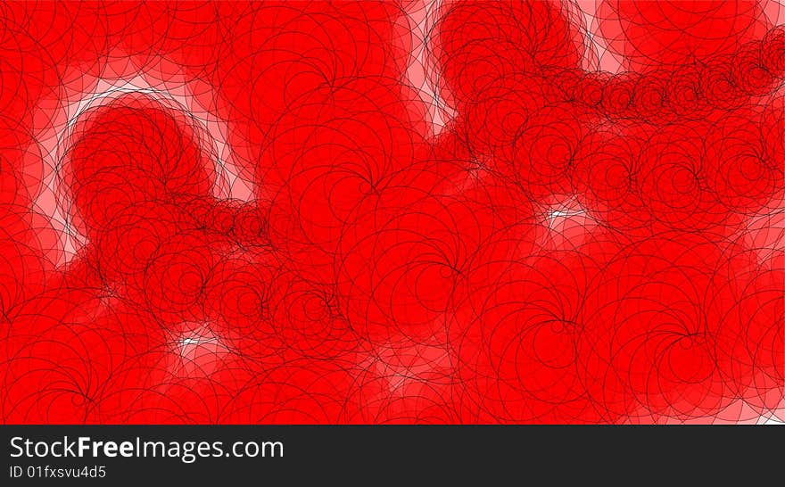 Abstrat wild Illustration of Flowers. Abstrat wild Illustration of Flowers