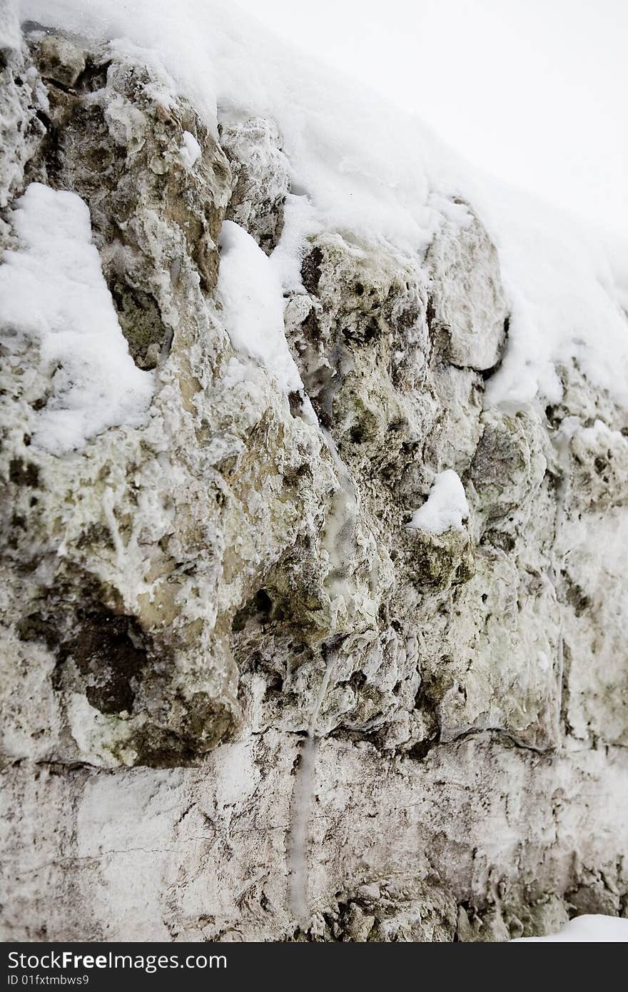 Snow stones