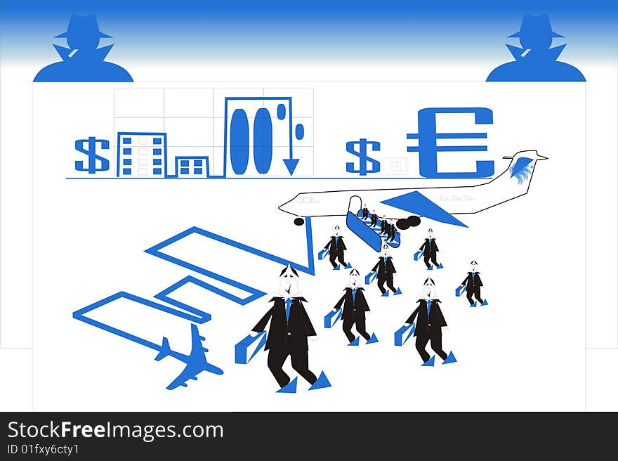 Financial crisis.Overview of the sales market.