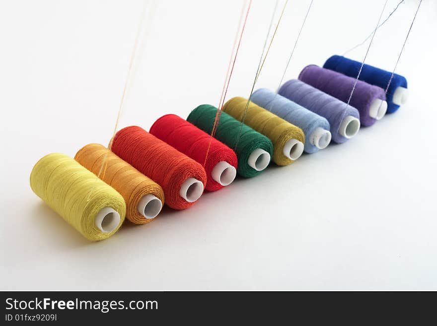 Colored threads