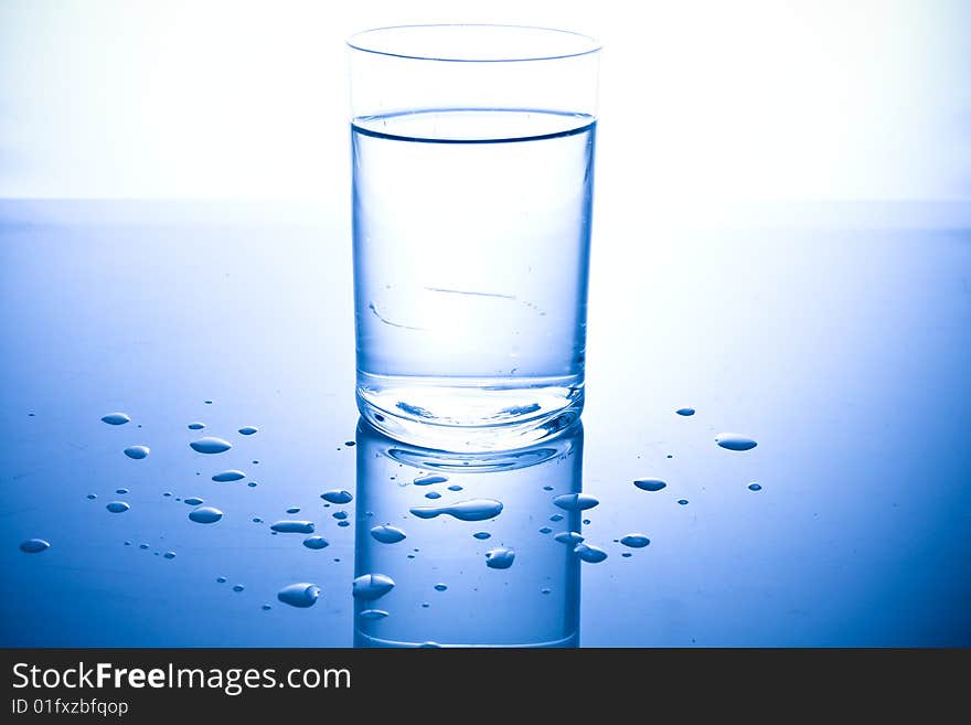 Glass of water