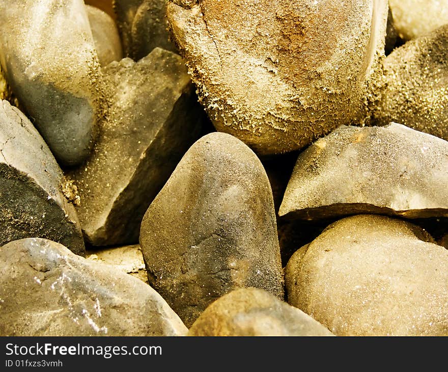 Stones An Abstract Background