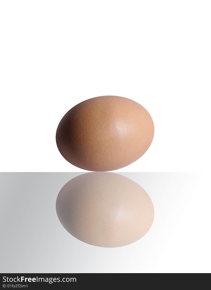 Egg isolated on a background