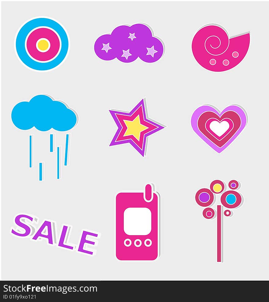 Vector icon set