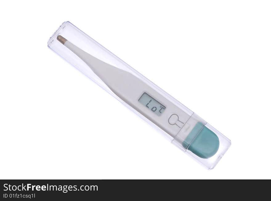 Digital medical thermometer.