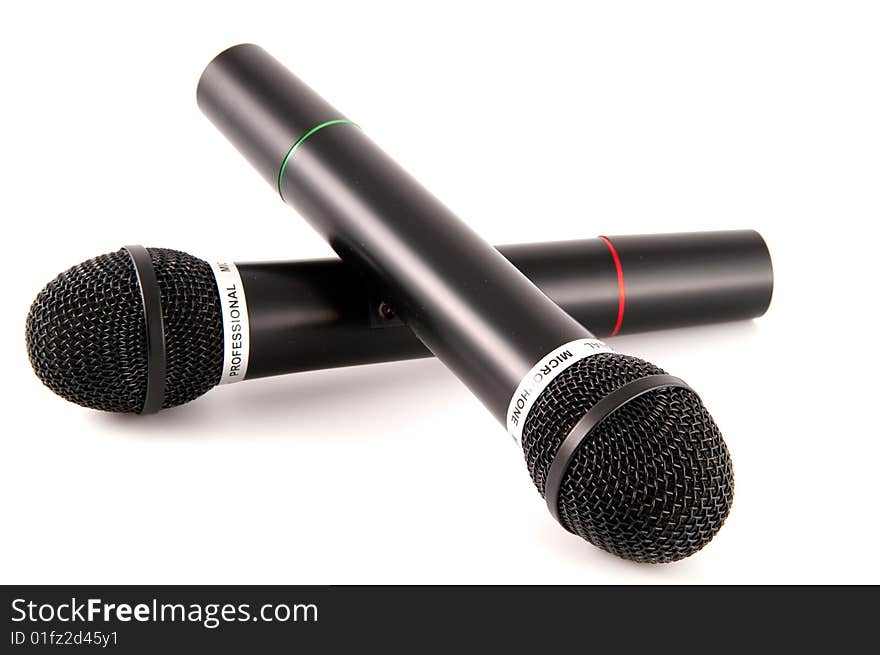 Microphones audio isolated communication concert karaoke