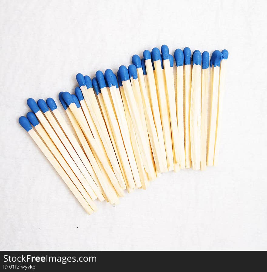 Blue matches